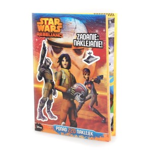 Książeczka Star Wars Rebelianci + ponad 220 naklejek 
