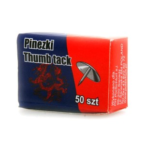 Pinezki Thumb tack 50 szt.