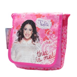 Torba na ramię listonoszka Violetta różowa