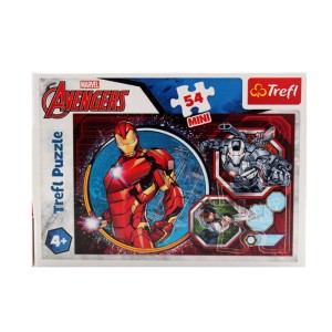 Puzzle 54 el. mini Bohaterowie Avengers 19615 TREFL 