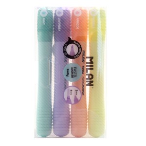 Zakreślacz Milan 4 szt Sway Pastel 