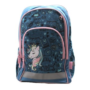 Plecak szkolny Blue Unicorn Hama