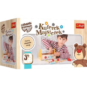 Zabawka drewniana Kuferek Majsterek 60797 Trefl