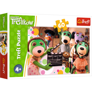 Puzzle TREFL 60 el. "Wspomnienia Treflika" Rodzina Treflików