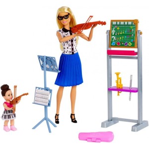 Barbie Zestaw Kariera Nauczycielka muzyki FXP18