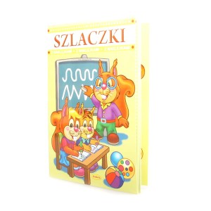 Kolorowanka Szlaczki + naklejki