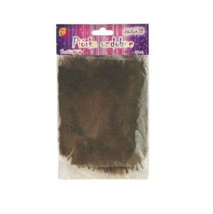 Piórka brąz P-152 10-12cm 50szt