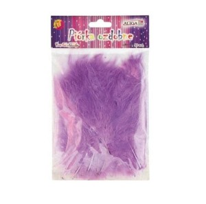 Piórka j.fiolet P-152 10-12cm 50szt