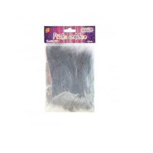 Piórka szare P-061 10-12cm 50szt
