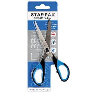 Nożyczki metal. 140mm z gumową rączką STK 