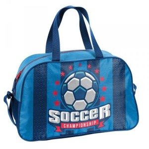 Torba sportowa Soccer niebieska Paso