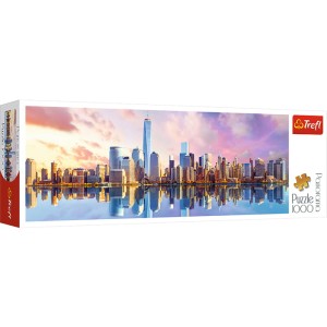 Puzzle 1000 el. Panorama Manhattan TREFL