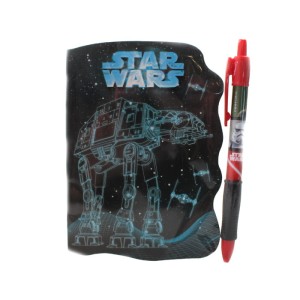 Notes kształtowy A6 + długopis Star Wars