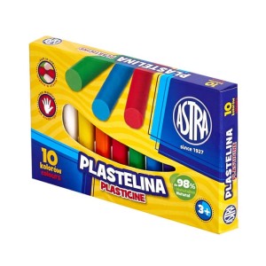 Plastelina 10 kolorów Astra