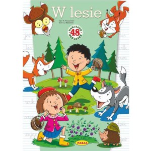 Anpex W lesie A4 48 naklejek 