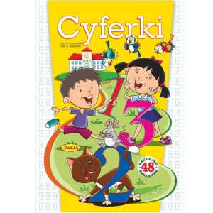 Anpex Cyferki A4 48 naklejek