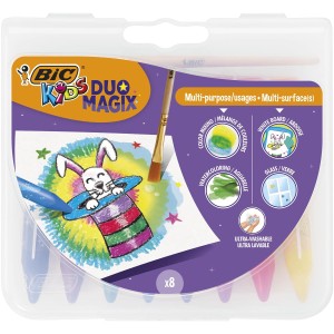 Kredki BIC Duo Magic wielozadaniowe 8 kolorów