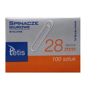 Spinacze Tetis 28 GS140-B