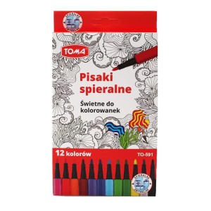 Pisaki 12 kol. Spieralne Toma
