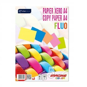 Papier ksero A4 mix Fluo Interdruk