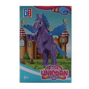 Klocki Love Unicorn Konie pudełko MC