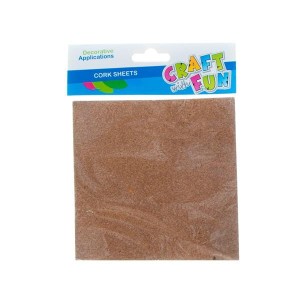 Ozdoba dekor Korek 15x15 2szt