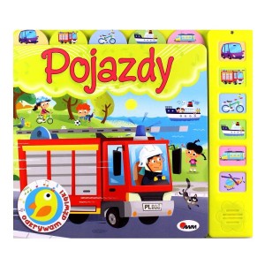 Książka Odkrywam dźwięki Pojazdy