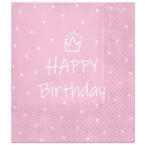 Serwetki papierowe Special Day różowe 33x33 20 szt. 