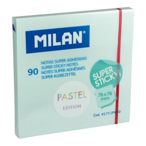 Karteczki samoprzylepne niebieskie pastelowe Milan 