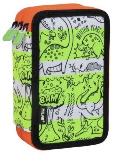 Piórnik 3 poziomy z wyposażeniem Million Years Ago Milan 