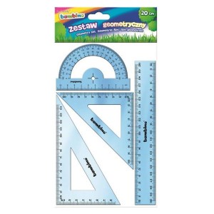 Zestaw geometryczny 4el.20cm Bambino
