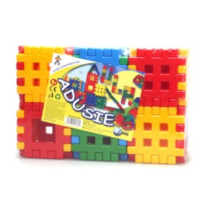 Klocki konstrukcyjne wafle 36el