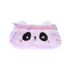 Piórnik Saszetka Plusz Violet Bear STK