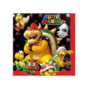 Serwetki 20szt 33x33cm Super Mario Godan