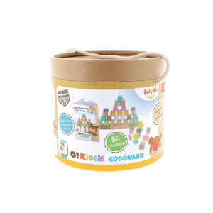 Zabawka drewniana O Klocki Kodowanie 61515