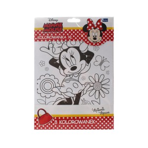 Kolorowanka Płaska XL Minnie Verte