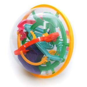 Labirynt 3d w Kuli UFO