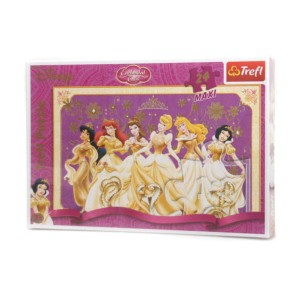 Puzzle 24 el. maxi TREFL "Królewny"