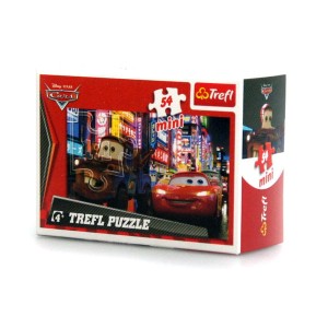 Puzzle 54 el. TREFL mini Złomek i Zygzak w Tokio Cars 2