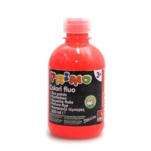Milan Farba Tempera Fluo czerwona 300 ml