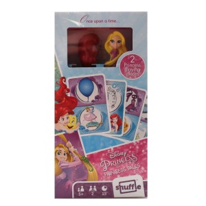 Karty Princess z figurkami Ariel i Roszpunka Cartamundi