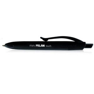 Długopis MILAN Rubber Touch czarny mini