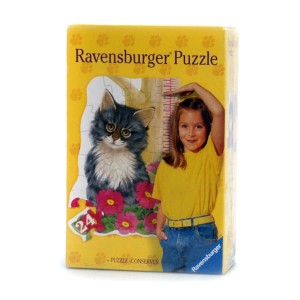 Puzzle 24 el. maxi "Kotek - miarka wzrostu"