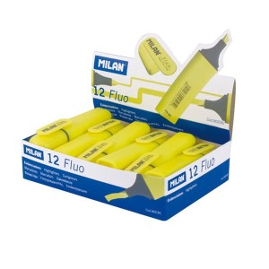 Zakreślacz MILAN fluo żółty