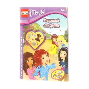 Kolorowanka Lego Friends Przysmak dla Goldie 
