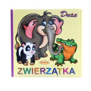 Książeczka harmonijkowa Duże zwierzątka 