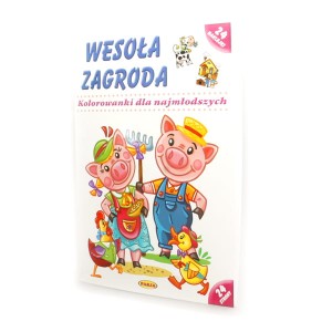 Kolorowanka Wesoła Zagroda + naklejki