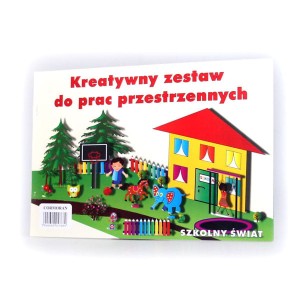 Kreatywny zestaw do prac przestrzennych Szkolny Świat