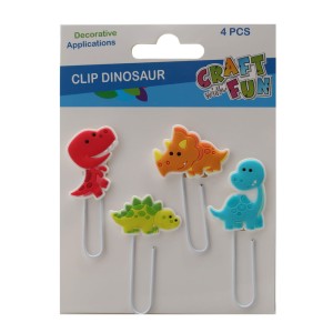 Ozdoba dekoracyjna spinacze ozdobne Dinozaury 