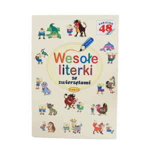 Książeczka Wesołe literki ze zwierzętami 
